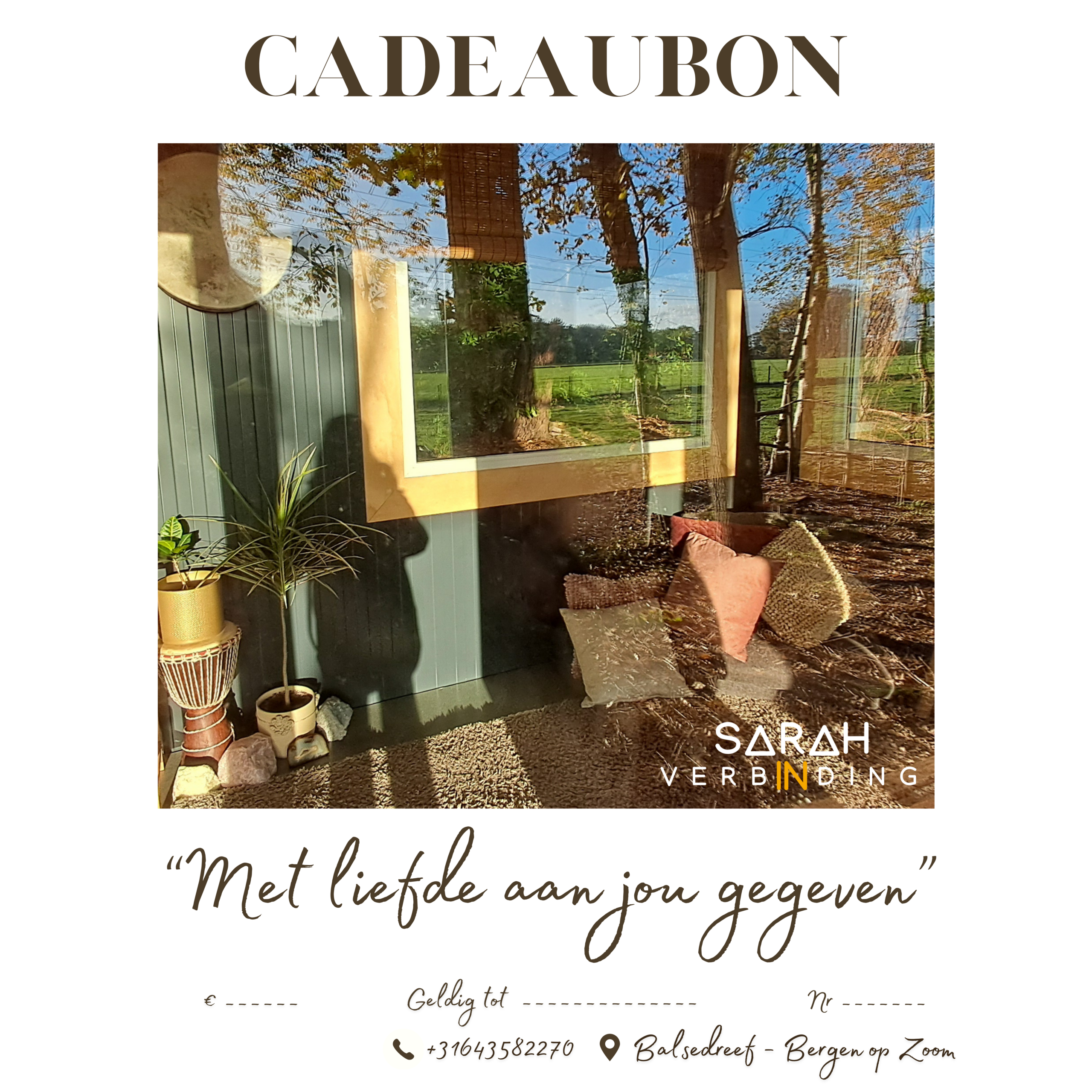 260112 Cadeaubon - Sarah in Verbinding